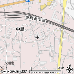 神奈川県茅ヶ崎市中島1135周辺の地図