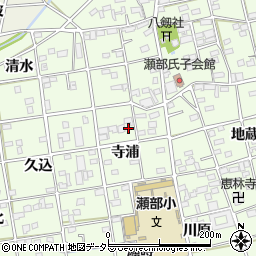 愛知県一宮市瀬部寺浦17周辺の地図