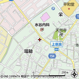 愛知県江南市上奈良町瑞穂62周辺の地図
