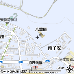 千葉県君津市南子安周辺の地図