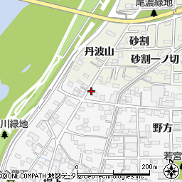 愛知県一宮市奥町堤下一511周辺の地図