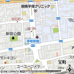 ホシザキ湘南株式会社　平塚営業所周辺の地図