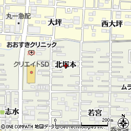 愛知県一宮市今伊勢町馬寄北塚本周辺の地図