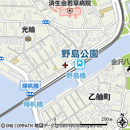 神奈川県横浜市金沢区平潟町23-17周辺の地図