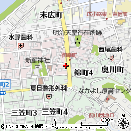中華亭本店周辺の地図