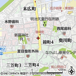 中華亭本店周辺の地図