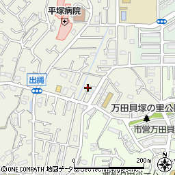 神奈川県平塚市出縄168-7周辺の地図