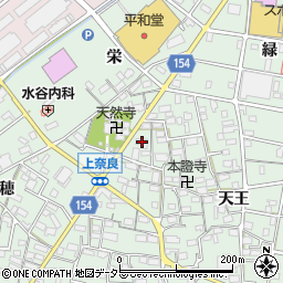 愛知県江南市上奈良町天王31周辺の地図