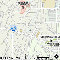 神奈川県平塚市出縄168-6周辺の地図