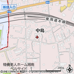 神奈川県茅ヶ崎市中島859周辺の地図