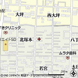愛知県一宮市今伊勢町馬寄北塚本46周辺の地図
