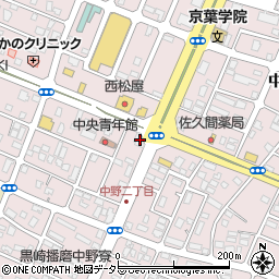 君津住宅周辺の地図