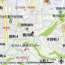 岐阜県多治見市窯町8周辺の地図