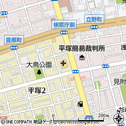 スギ薬局　平塚店周辺の地図