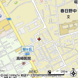 神奈川県平塚市中里39-16周辺の地図
