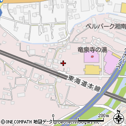 神奈川県茅ヶ崎市中島1359-1周辺の地図