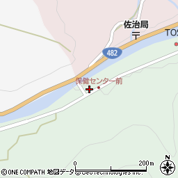 鳥取県鳥取市佐治町加瀬木2176周辺の地図