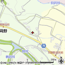 神奈川県南足柄市苅野194周辺の地図