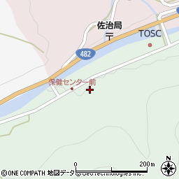 鳥取県鳥取市佐治町加瀬木2170周辺の地図