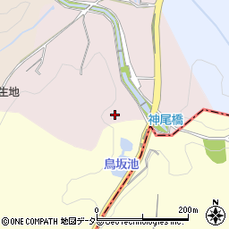 神尾橋周辺の地図