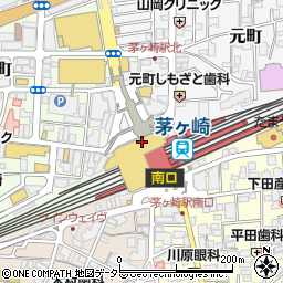 ゆうちょ銀行ラスカ茅ヶ崎内出張所 ＡＴＭ周辺の地図