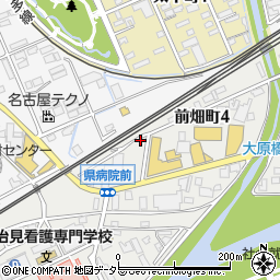 岐阜県多治見市前畑町4丁目73周辺の地図