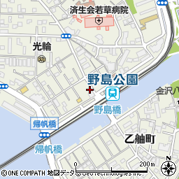 神奈川県横浜市金沢区平潟町23-15周辺の地図