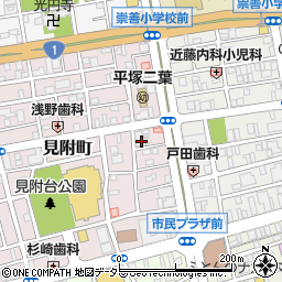 藤和平塚コープ２管理人室周辺の地図