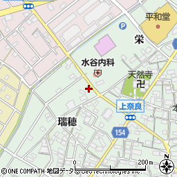 愛知県江南市上奈良町瑞穂66周辺の地図