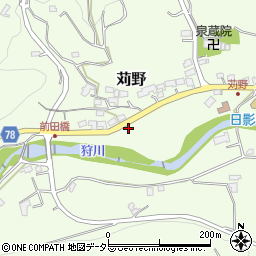 神奈川県南足柄市苅野936周辺の地図