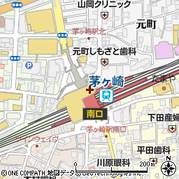 三井住友銀行茅ヶ崎支店 ＡＴＭ周辺の地図