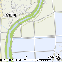 京都府綾部市今田町新田周辺の地図