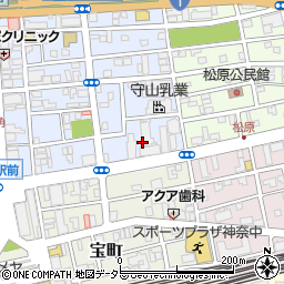 神奈川県平塚市宮の前9周辺の地図