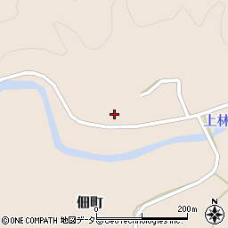 京都府綾部市佃町（宮ノ上）周辺の地図