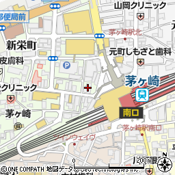 三菱ＵＦＪ銀行茅ヶ崎支店 ＡＴＭ周辺の地図