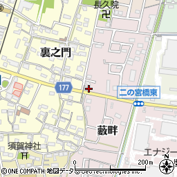 菊水屋本店周辺の地図
