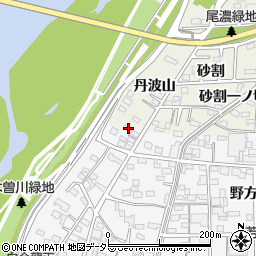 愛知県一宮市奥町堤下一24周辺の地図