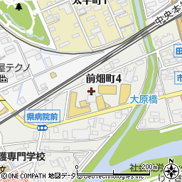 岐阜県多治見市前畑町4丁目62周辺の地図