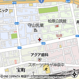 神奈川県平塚市宮の前9-28周辺の地図