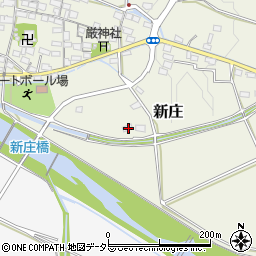 滋賀県米原市新庄315周辺の地図