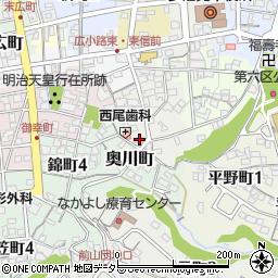 岐阜県多治見市窯町7周辺の地図