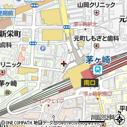 生そば箱根 茅ケ崎店周辺の地図