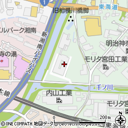 神奈川県出先機関　健康医療局・衛生研究所周辺の地図