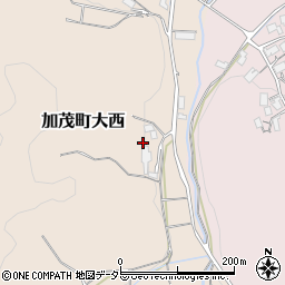 島根県雲南市加茂町大西72周辺の地図