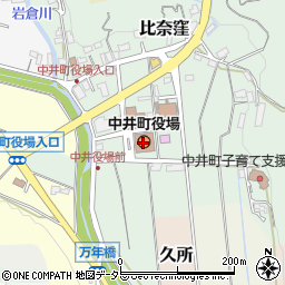 中井町役場周辺の地図