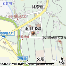 中井町役場周辺の地図