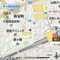 松屋 茅ヶ崎店周辺の地図