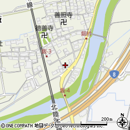 滋賀県米原市飯661周辺の地図