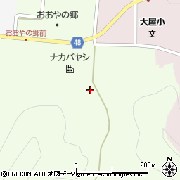 兵庫県養父市大屋町笠谷182周辺の地図
