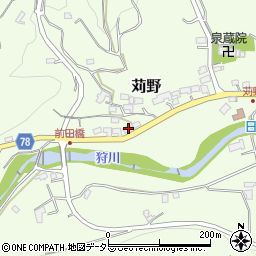 神奈川県南足柄市苅野940周辺の地図